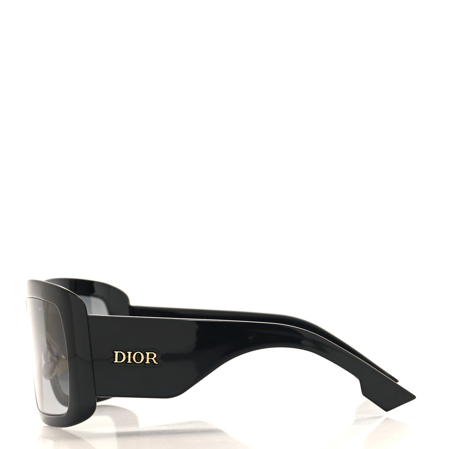 Christian Dior Acetate DiorSo Light 2 Shield Sunglasses Black 3 of 9