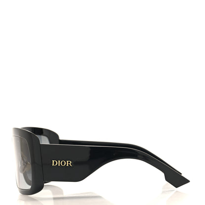 Christian Dior Acetate DiorSo Light 2 Shield Sunglasses Black 3 of 9