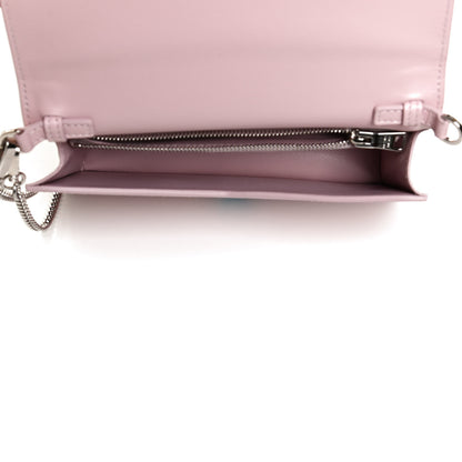 Prada Spazzolato Flap Slide Chain Shoulder Bag Alabastro 4 of 10