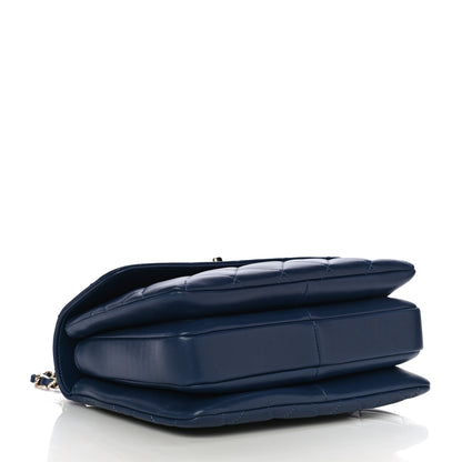 Chanel Lambskin Quilted Small Trendy CC Flap Dual Handle Bag Navy 4 of 12