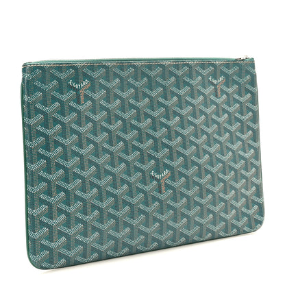 Goyard Goyardine Senat Pochette MM Green 3 of 6