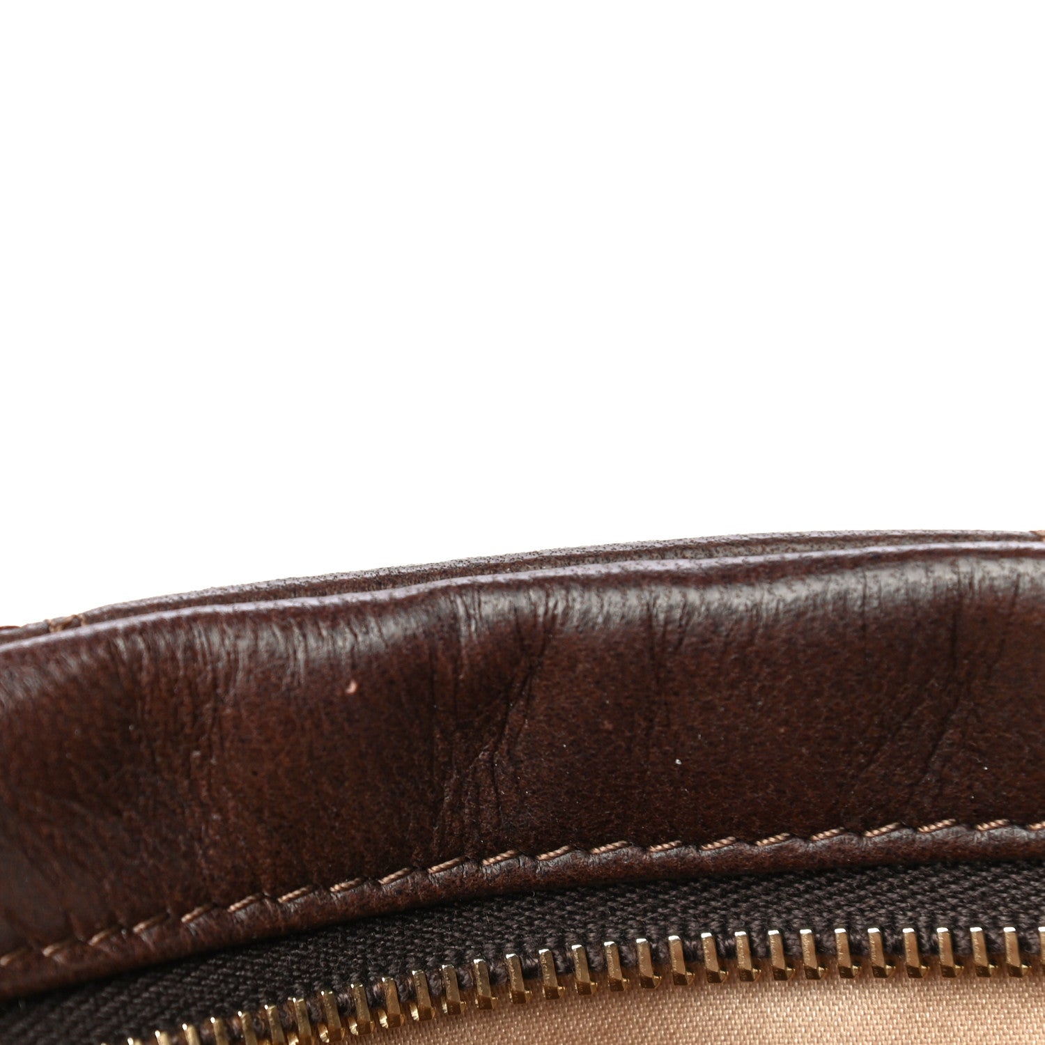 Chanel Lambskin Bubble Quilt Pochette Brown 15 of 16