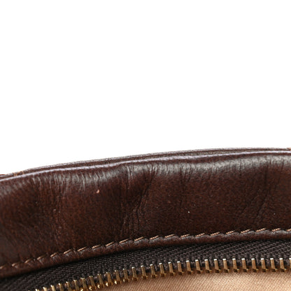 Chanel Lambskin Bubble Quilt Pochette Brown 15 of 16