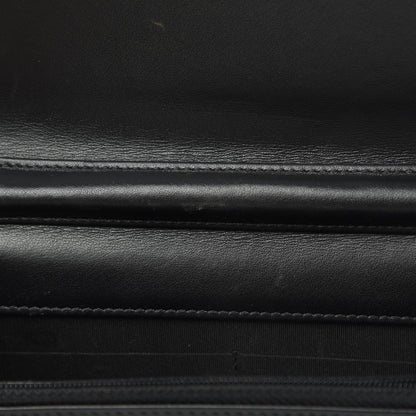 Chanel Caviar Quilted Boy Wallet On Chain WOC Black 14 of 15