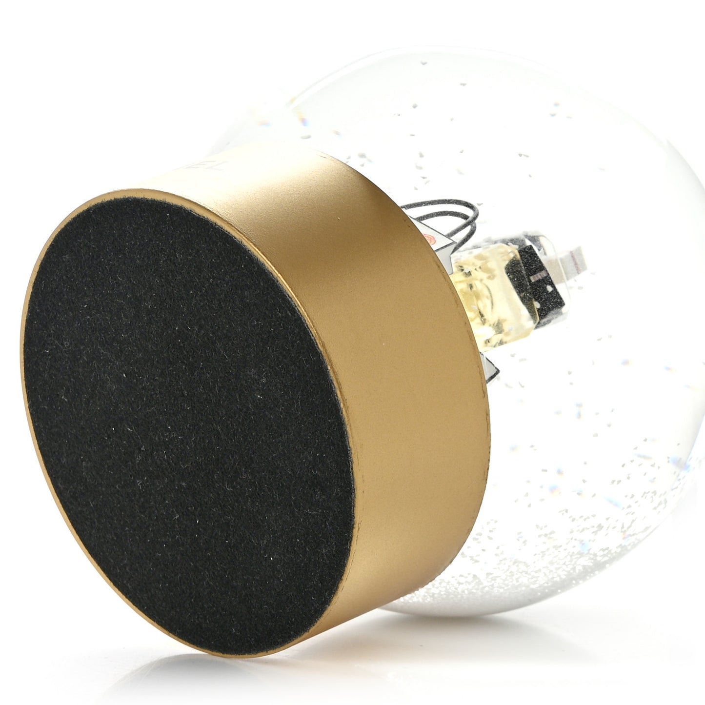 Glass N°5 Perfume Bottle Snow Globe