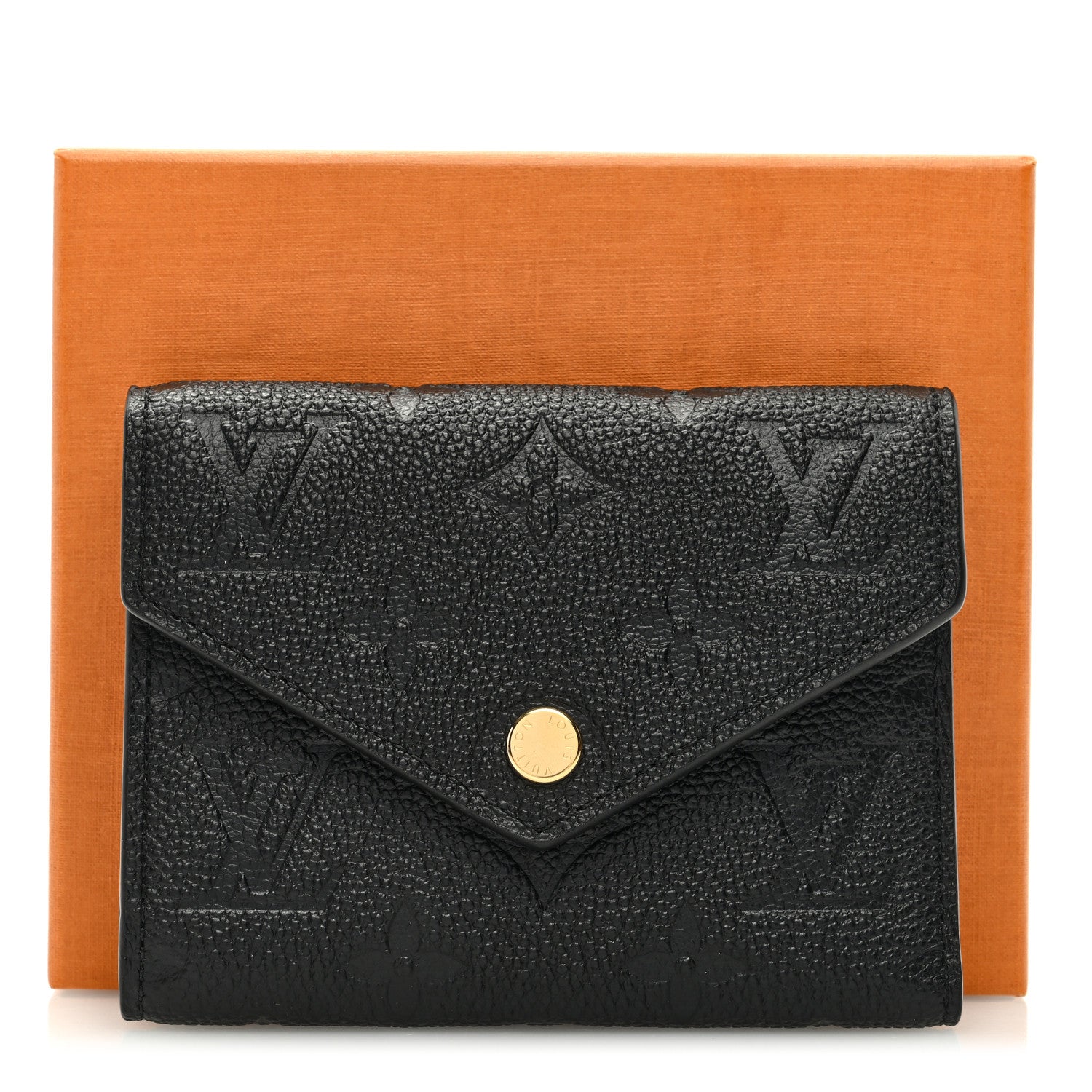 Louis Vuitton Empreinte Victorine Wallet Black 7 of 7