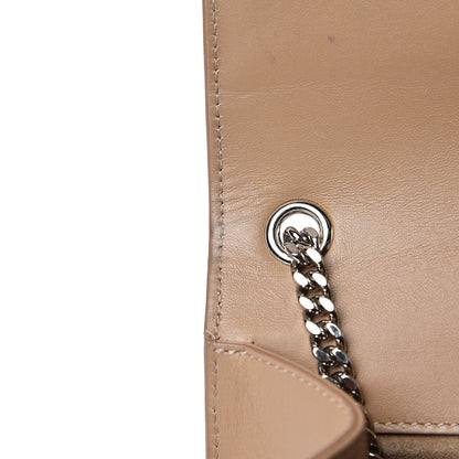 Saint Laurent Smooth Calfskin Medium Classic Monogram Kate Tassel Satchel Dark Beige 19 of 21