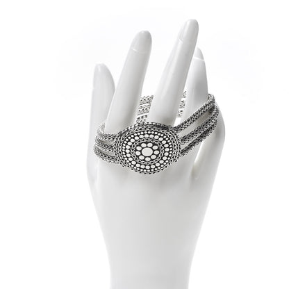 John Hardy Sterling Silver Dot Nuansa Large Round Station Bracelet 2 of 5