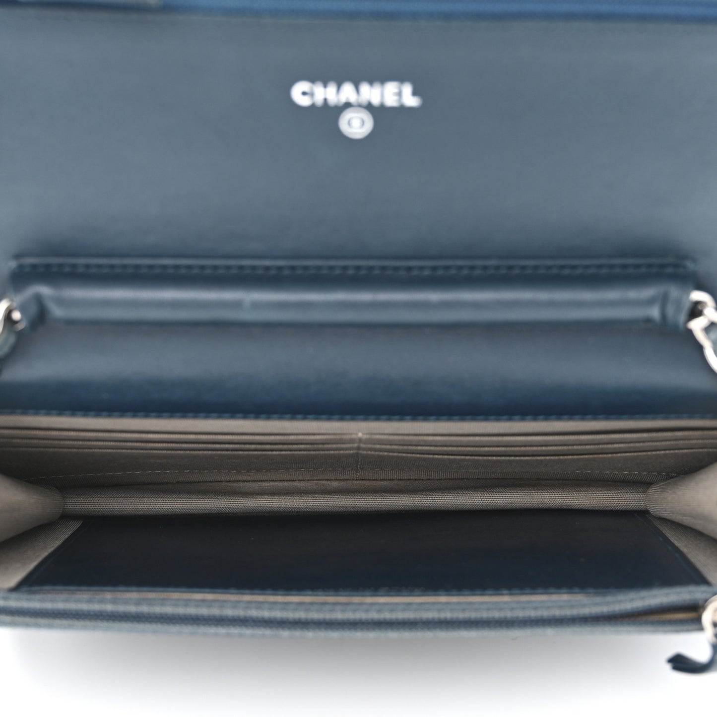 Caviar Timeless CC Wallet on Chain WOC Navy
