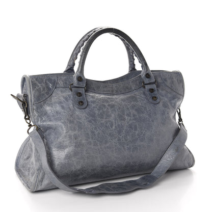 Balenciaga Agneau Classic Hardware City Bleu Glacier 3 of 15