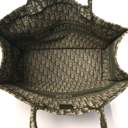 Christian Dior Oblique Large Book Tote Vert Multicolor 5 of 15
