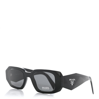 Prada Acetate Symbole Sunglasses SPR 17W Black 1 of 8