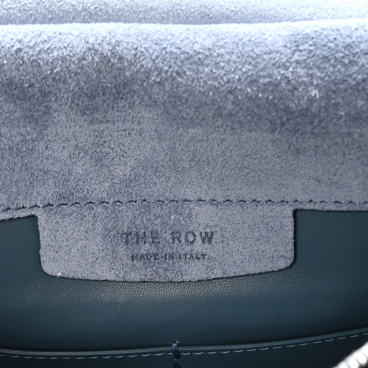 Suede Hunting Bag 9 Topaz Blue
