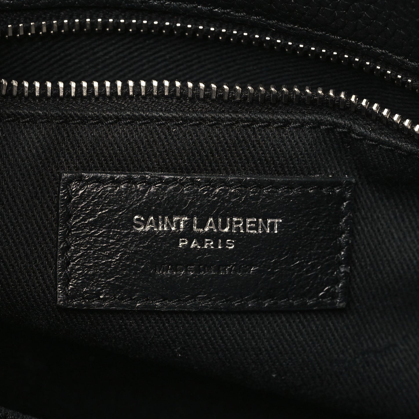 Grained Calfskin Baby Supple Sac De Jour Black