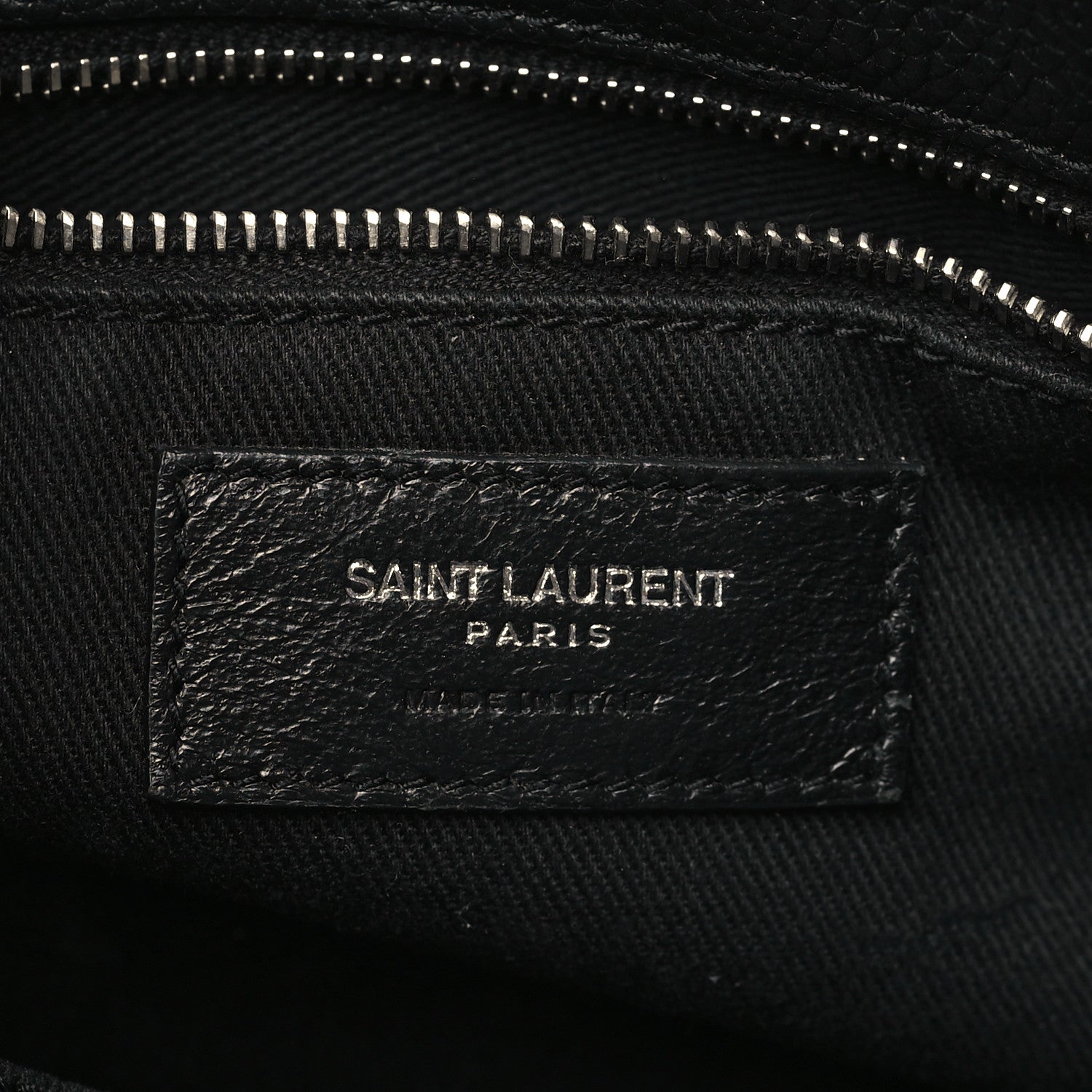 Saint Laurent Grained Calfskin Baby Supple Sac De Jour Black 6 of 11