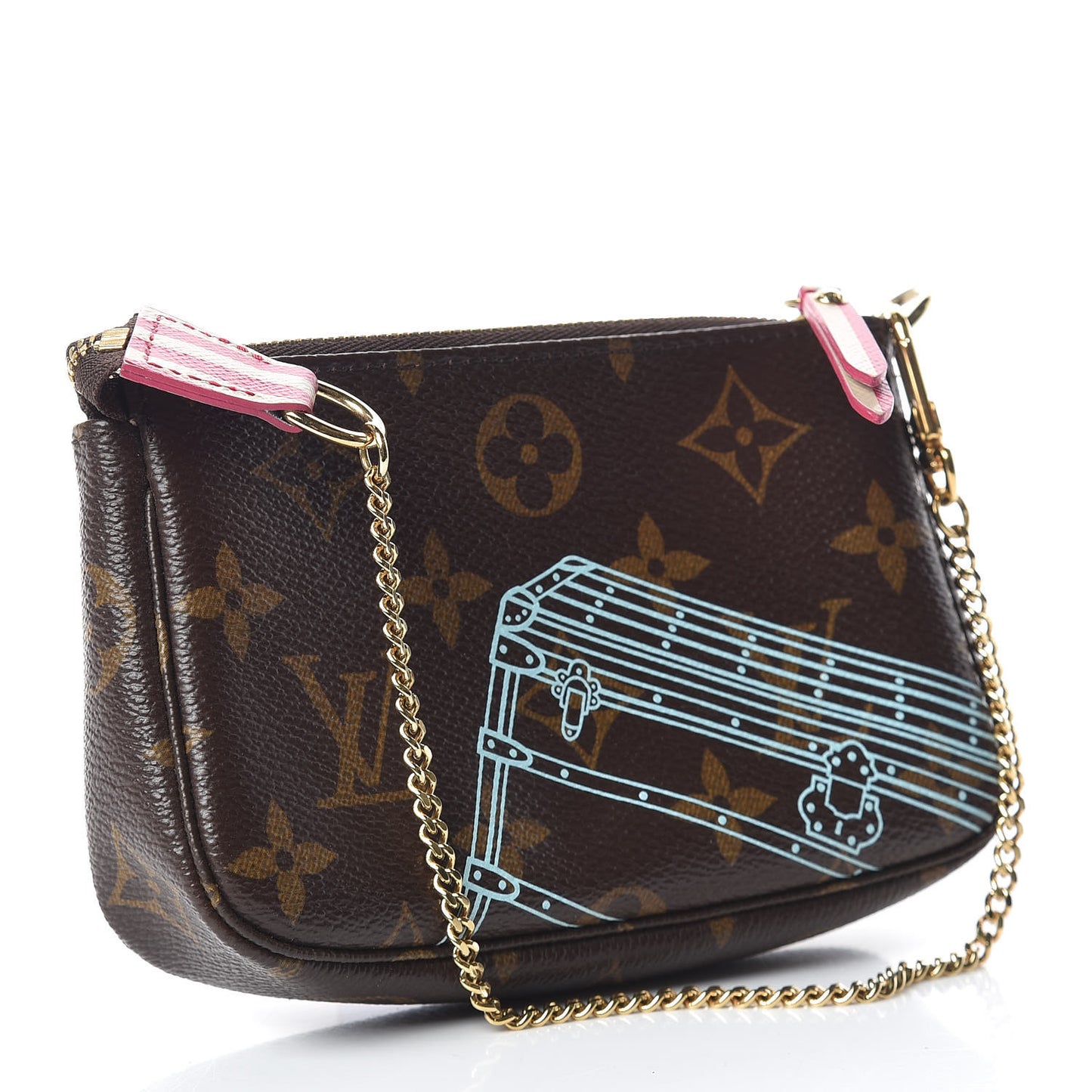 Monogram 2014 Christmas Animation Mini Pochette Accessories