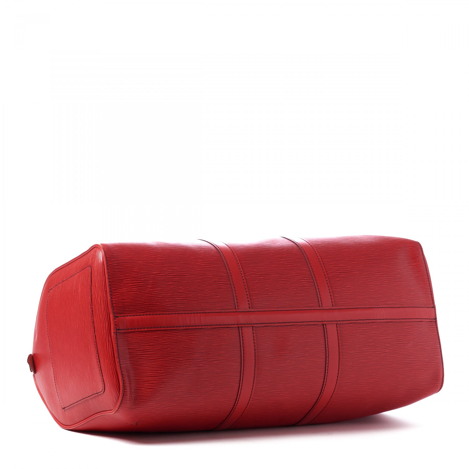 Louis Vuitton Epi Keepall 50 Castillan Red 3 of 10
