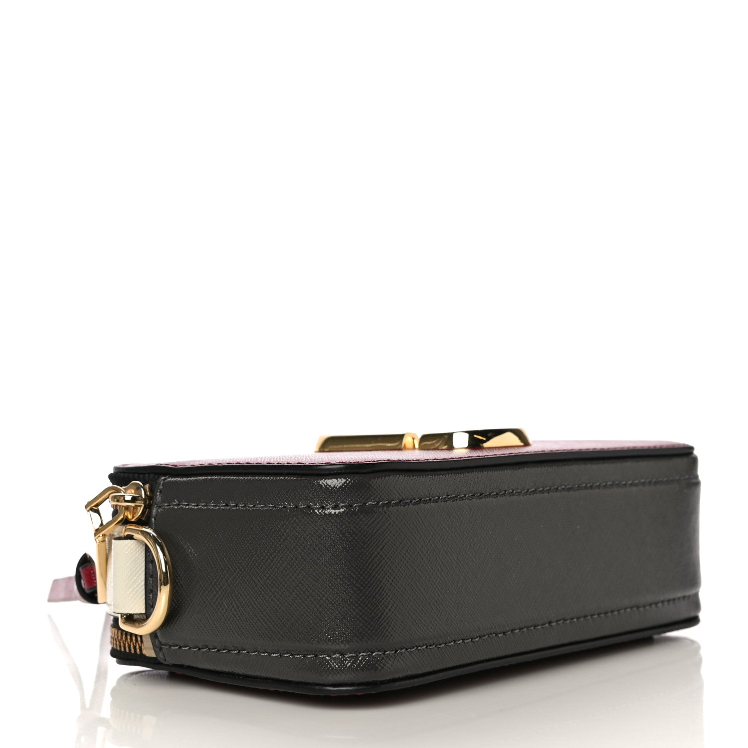 Marc Jacobs Saffiano Small Snapshot Camera Bag Red Multicolor 4 of 11