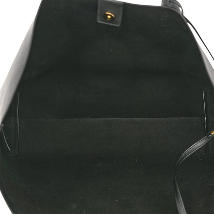 Saint Laurent Calfskin Large Shopping Tote Black 5 of 9