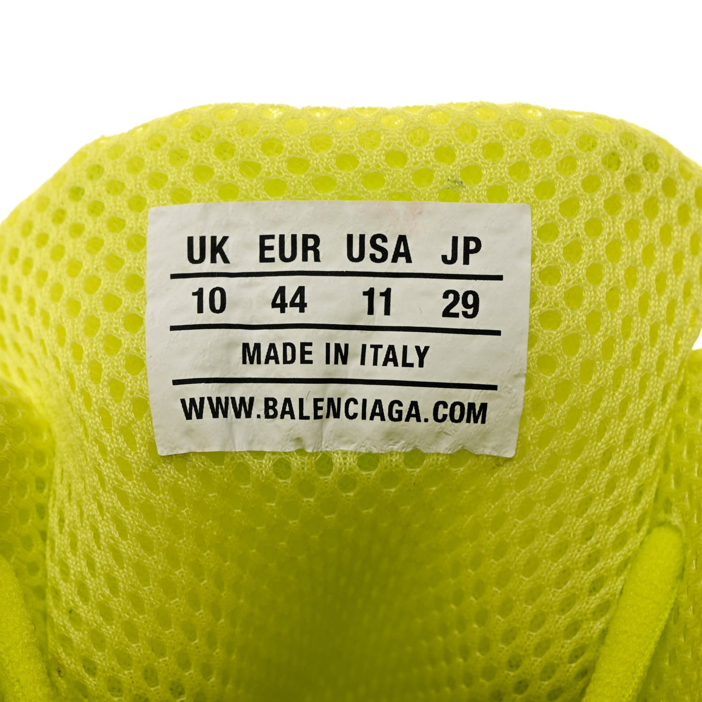 Fabric Mesh Mens Phantom Sneakers 44 Lime Black