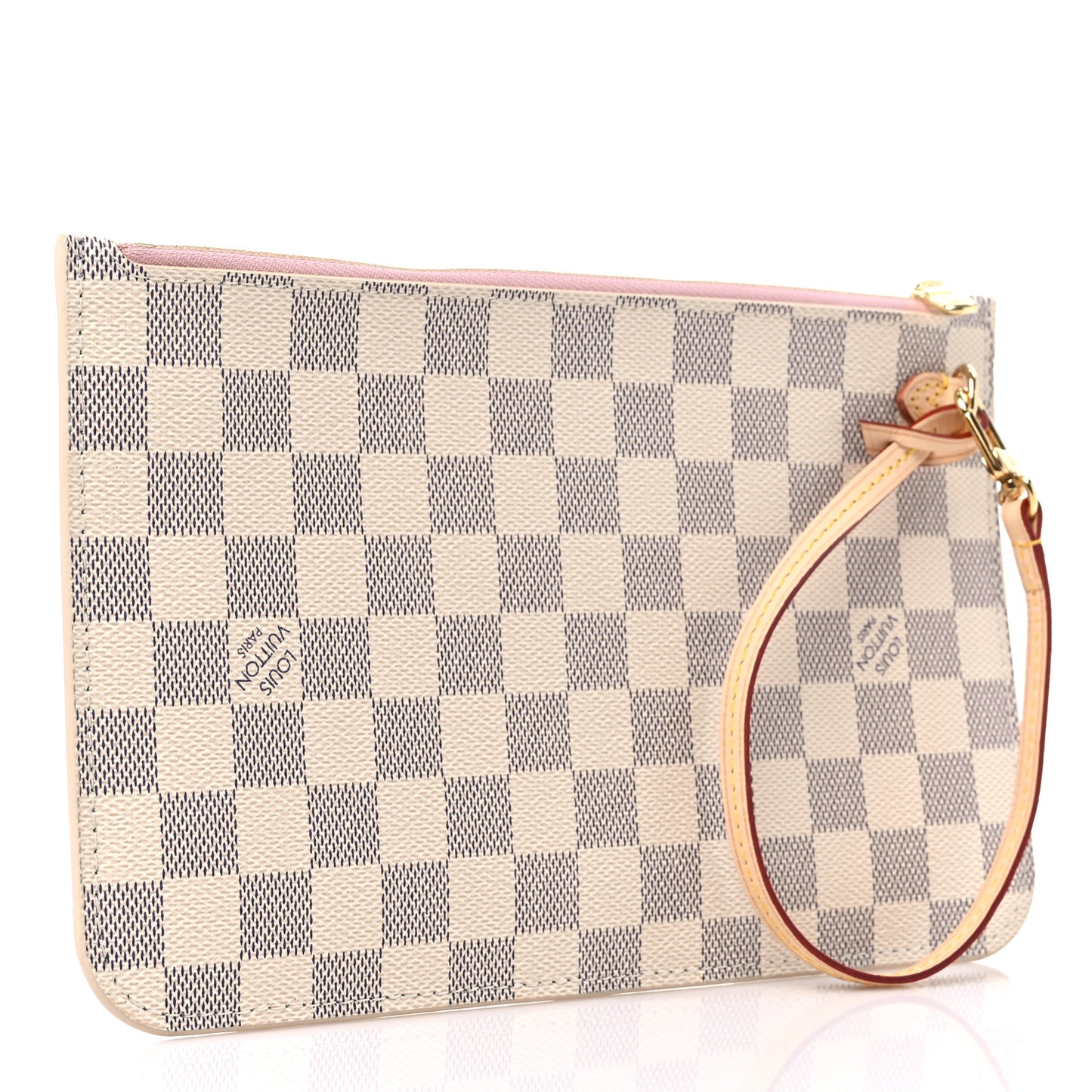 Damier Azur Neverfull MM GM Pochette Rose Ballerine