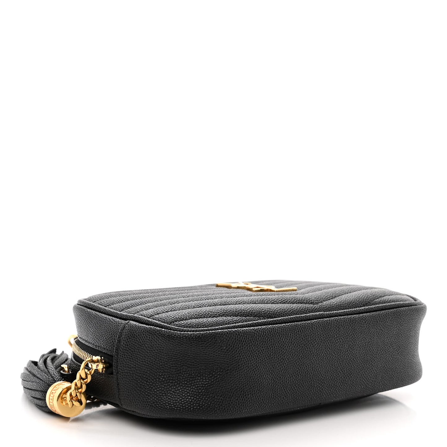 Grain De Poudre Matelasse Monogram Mini Lou Camera Bag Black