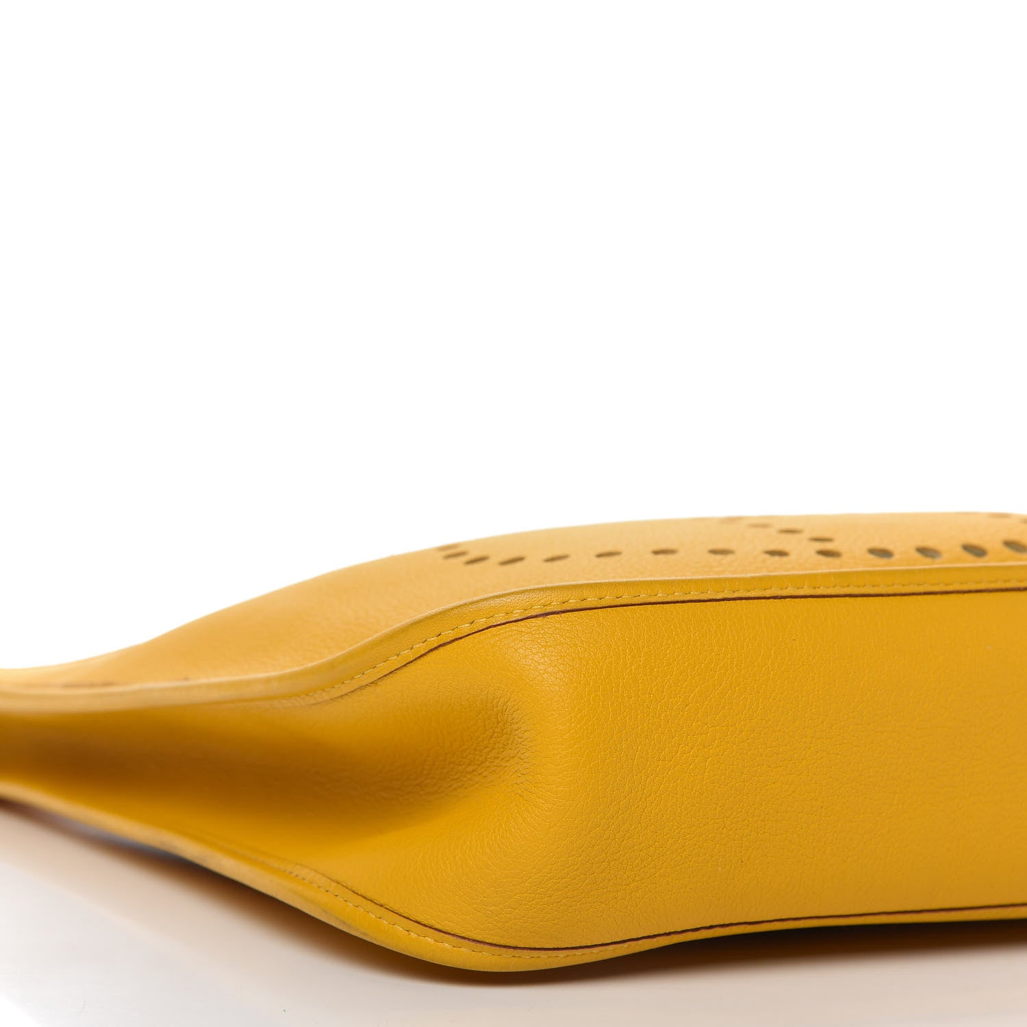 Hermes Taurillon Clemence Evelyne GM Jaune 6 of 9