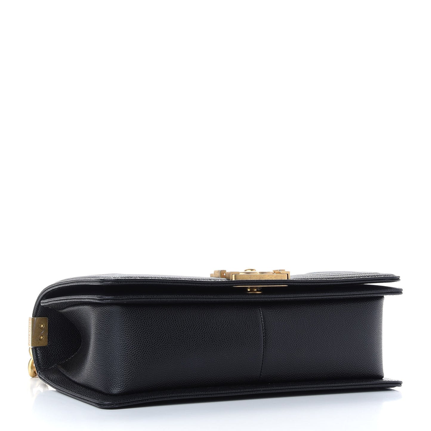 Caviar Quilted Medium Boy Flap Black