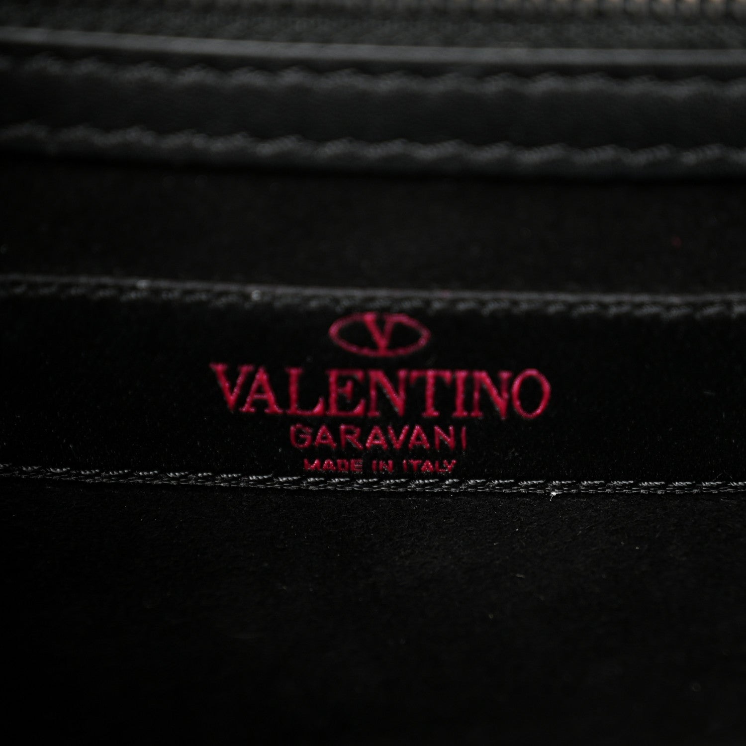 Valentino Garavani Vitello Crystal Loveblade Embellished Medium Glam Lock Rockstud Flap Black 6 of 10