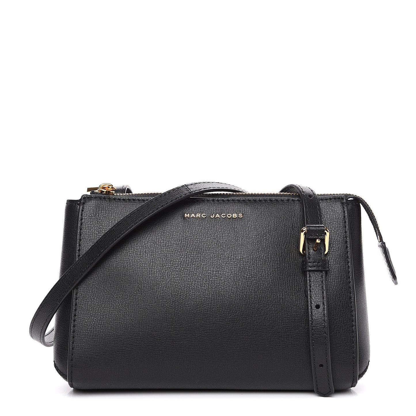 Calfskin The Commuter Crossbody Black
