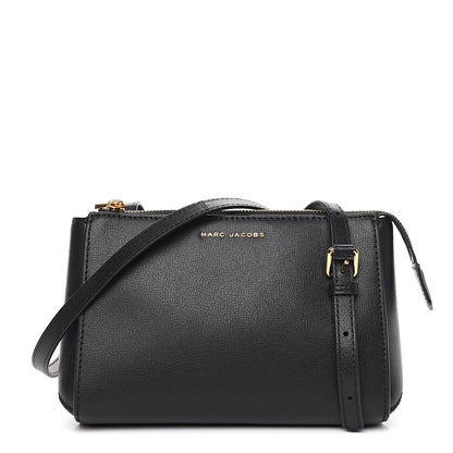 Marc Jacobs Calfskin The Commuter Crossbody Black 1 of 8
