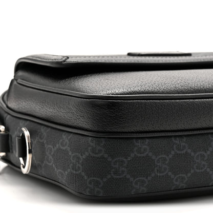 Gucci GG Supreme Monogram Small Crossbody Bag Black 9 of 10