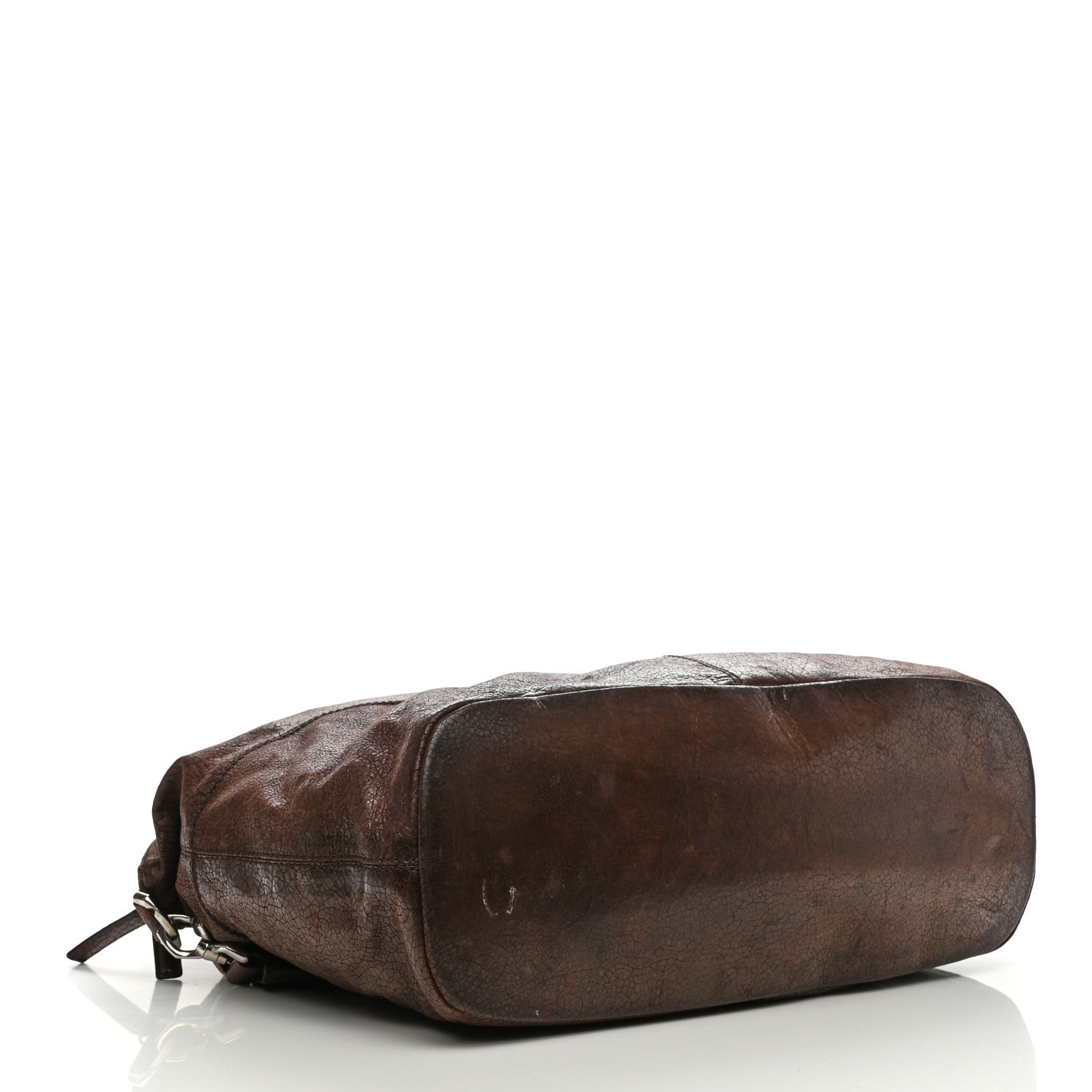 Givenchy Crackled Calfskin Large Nightingale Brown 3 of 12
