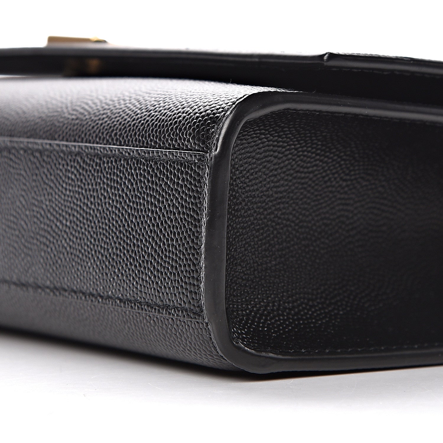 Saint Laurent Grain De Poudre Medium Classic Monogram Kate Satchel Black 11 of 12
