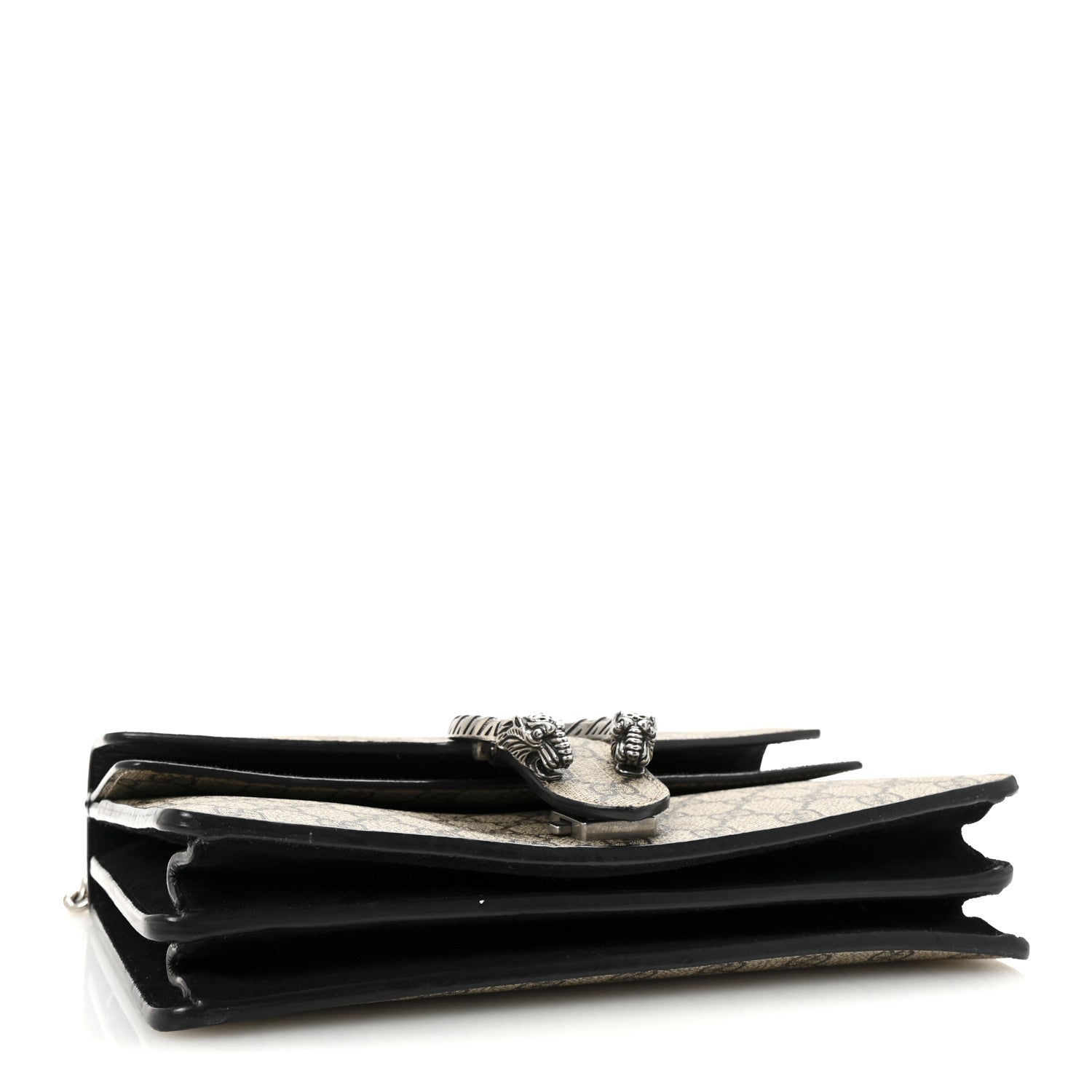 Gucci GG Supreme Monogram Small Dionysus Shoulder Bag Black 4 of 10