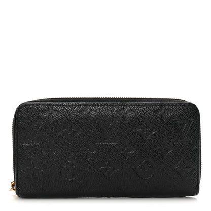 Louis Vuitton Empreinte Zippy Wallet Black 1 of 9