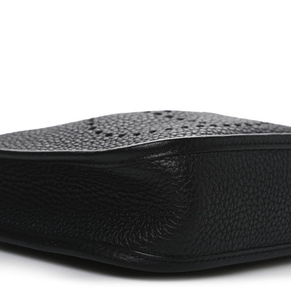 Hermes Taurillon Clemence Evelyne TPM Black 9 of 10