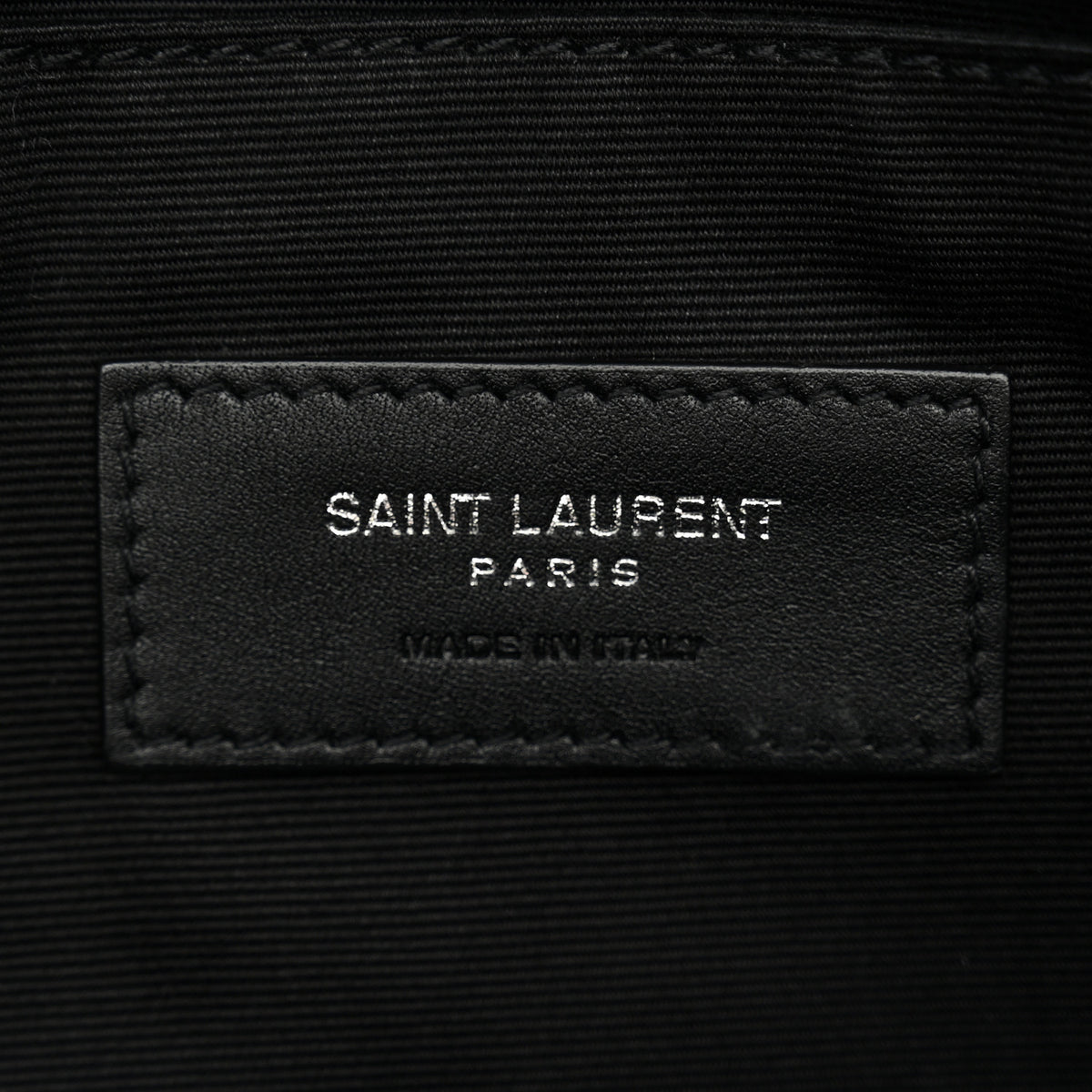 Lambskin Monogram Belt Bag Black