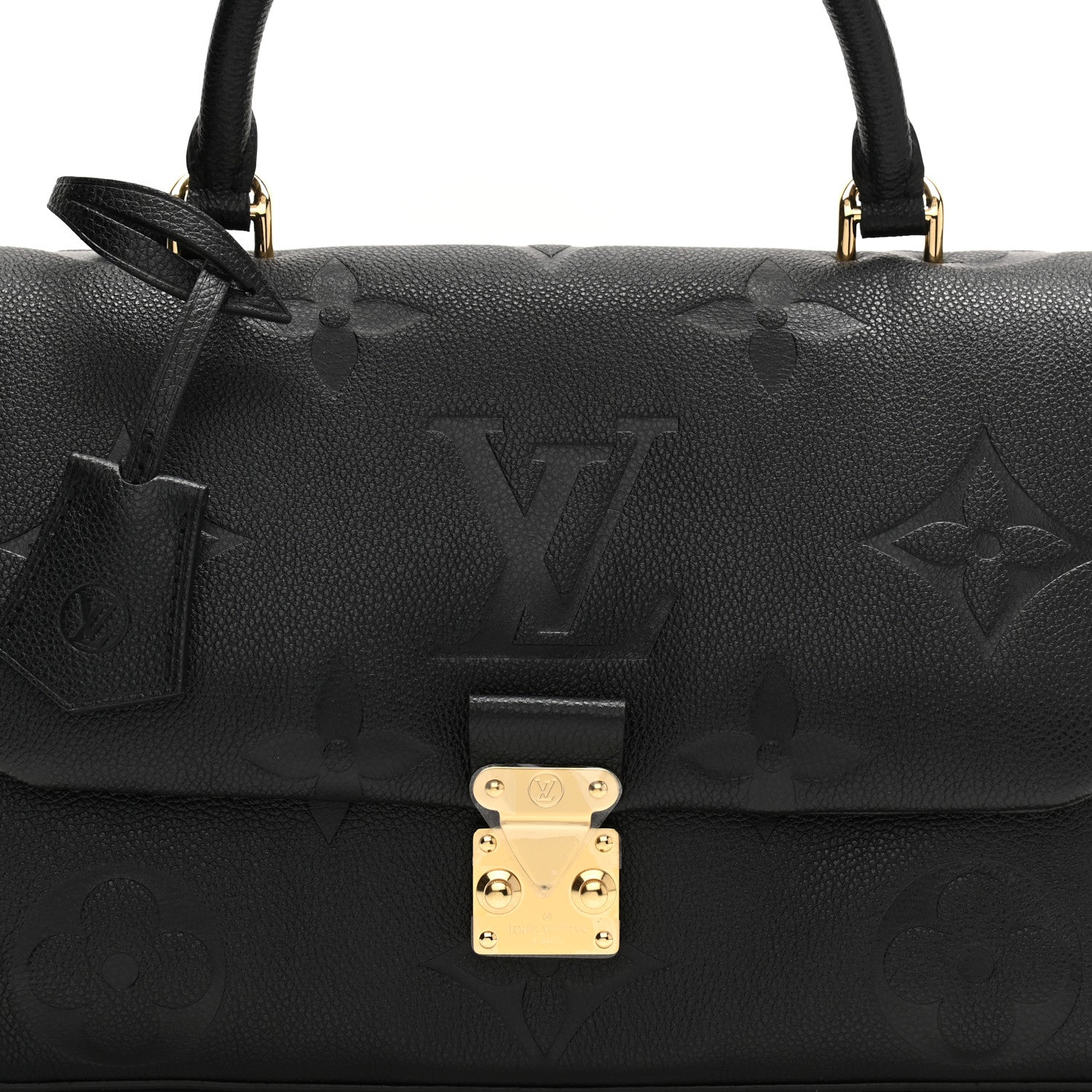 Louis Vuitton Empreinte Monogram Giant Madeleine MM Black 6 of 8