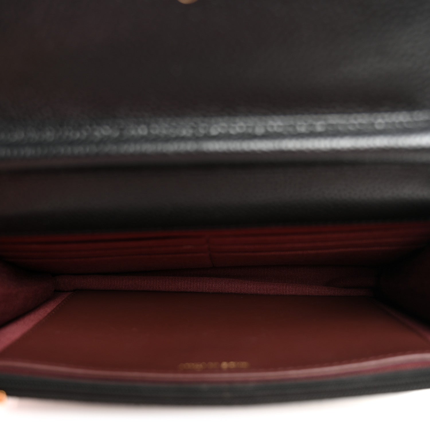 Chanel Caviar Quilted Wallet on Chain WOC Black 5 of 12