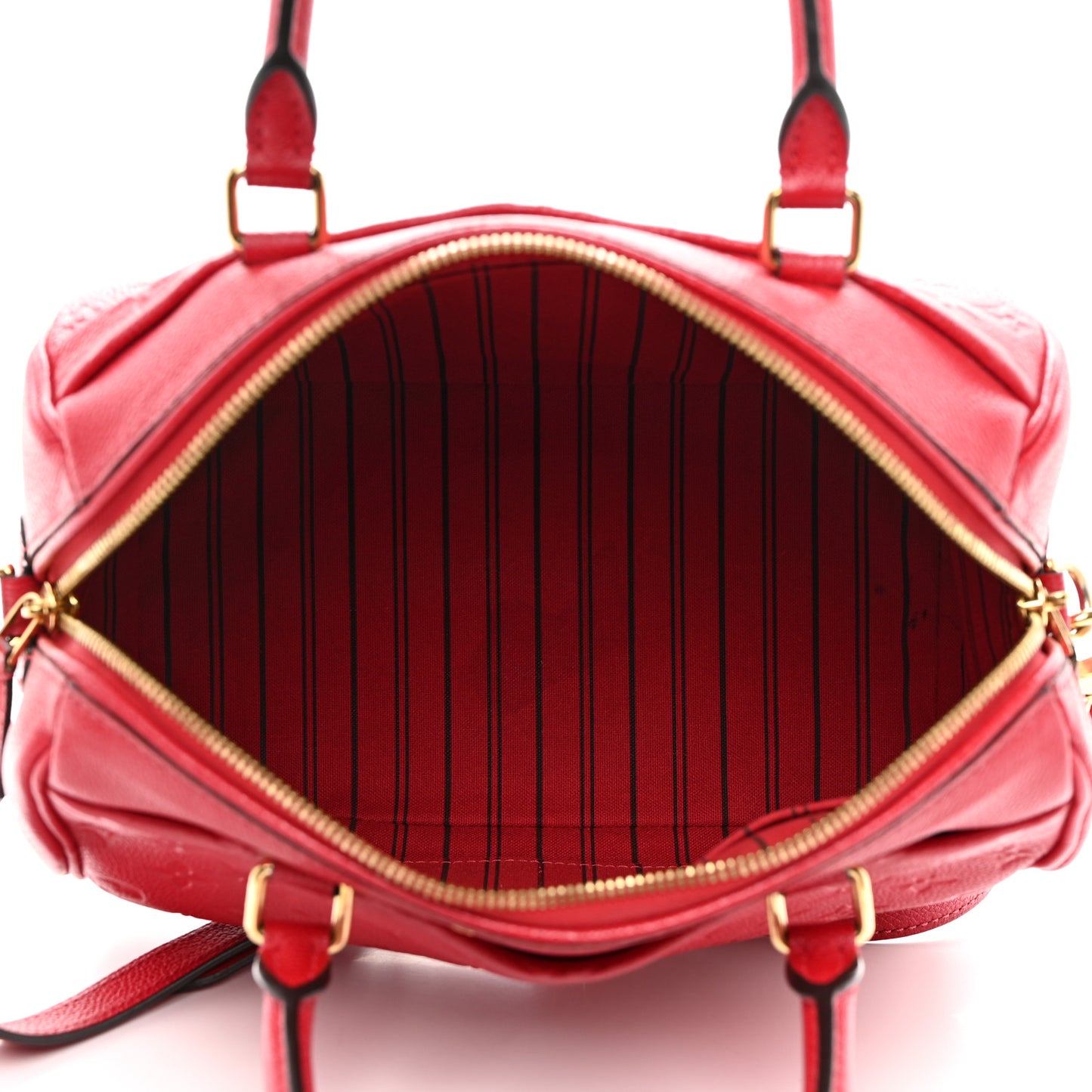 LOUIS VUITTON Empreinte Speedy Bandouliere 25 NM Cherry