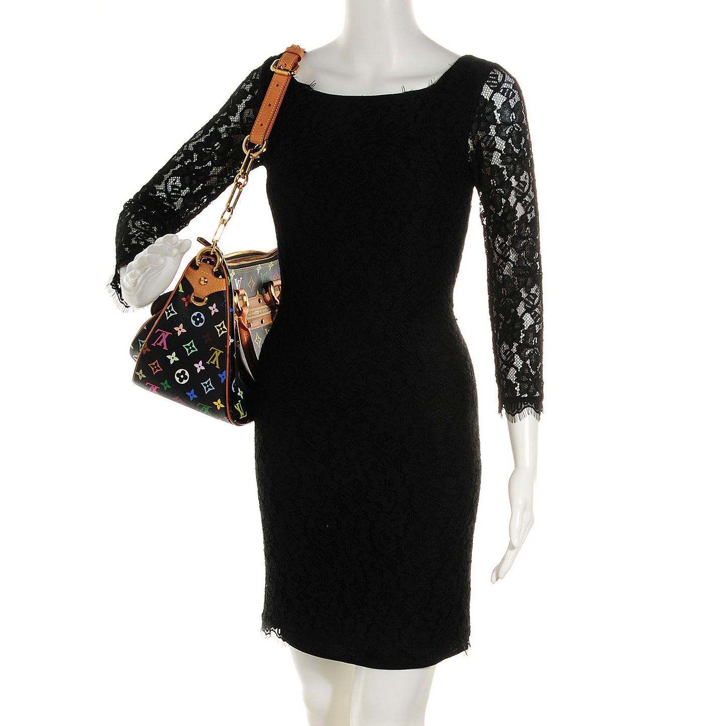 Monogram Multicolor Rita Black