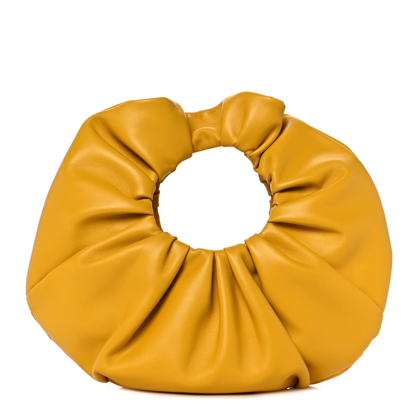 Lambskin Mini Scrunchie Bag Sun