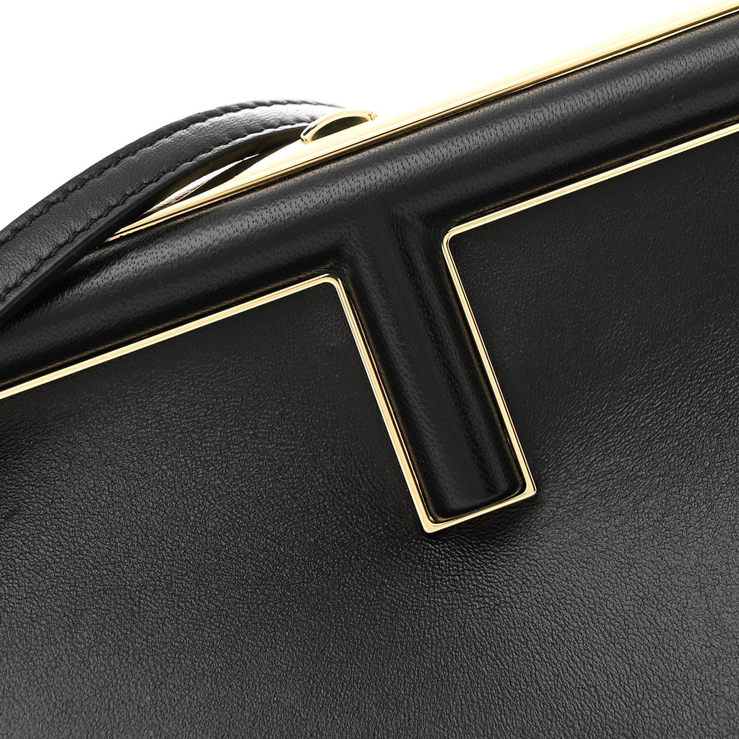 Shiny Nappa Small Fendi First Black