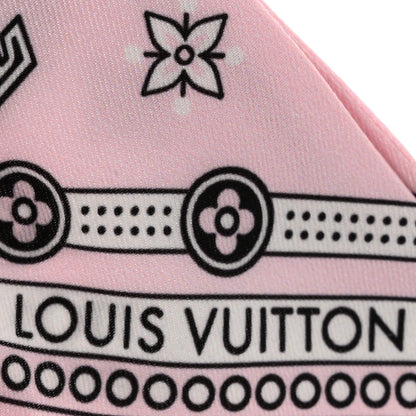 Louis Vuitton Monogram Bandana Bag Charm Pink 3 of 7