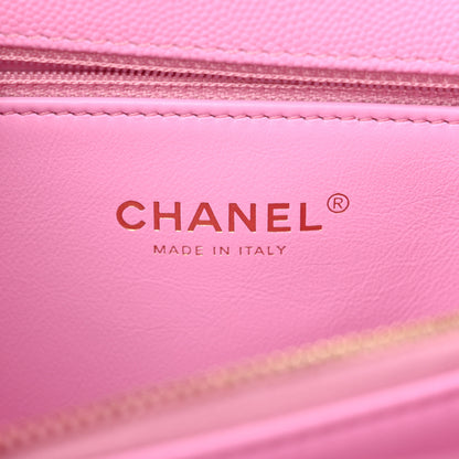 Chanel Caviar Quilted Small Coco Chain Handle Flap Lilas 6 of 13