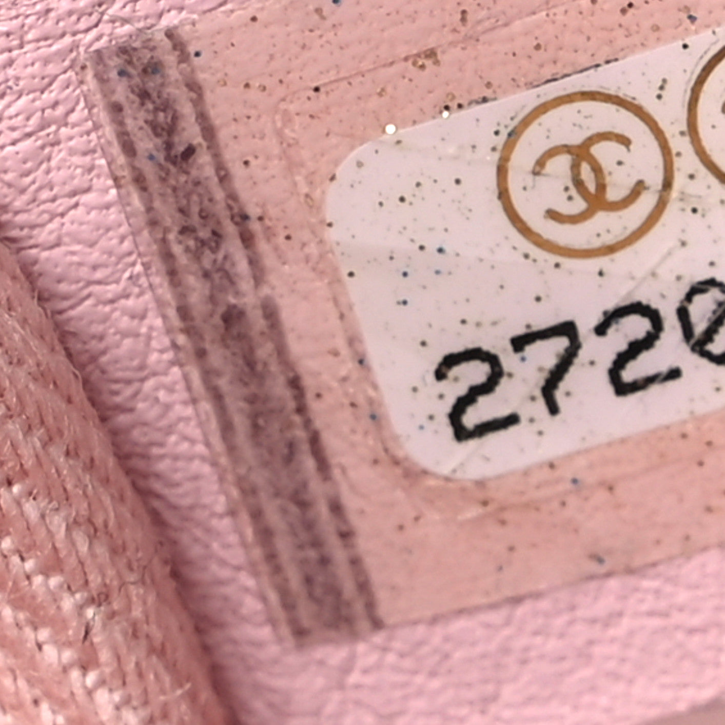Chanel Lurex Boucle Deauville Medium Tote Pink 7 of 7