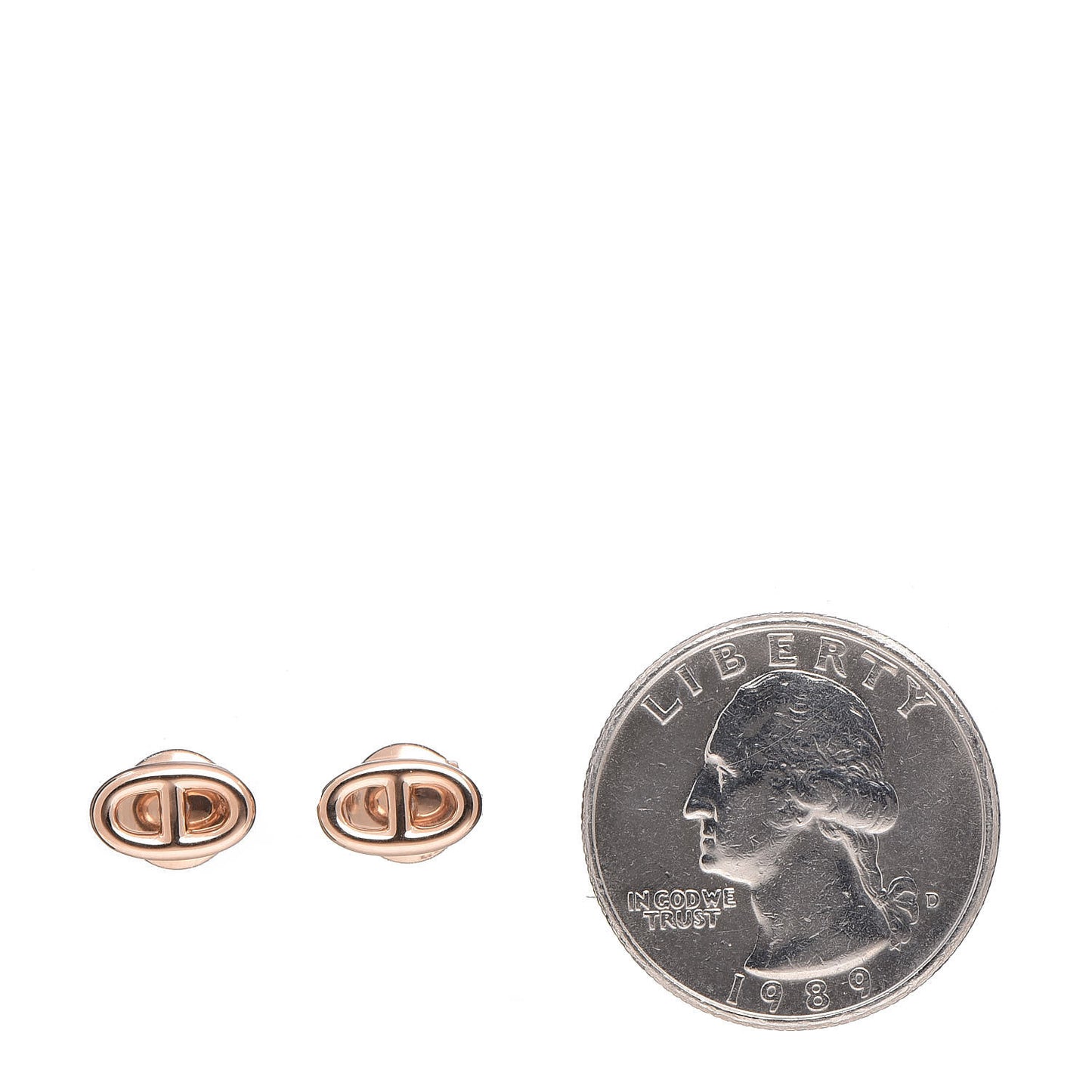 18K Rose Gold TPM Farandole Stud Earrings