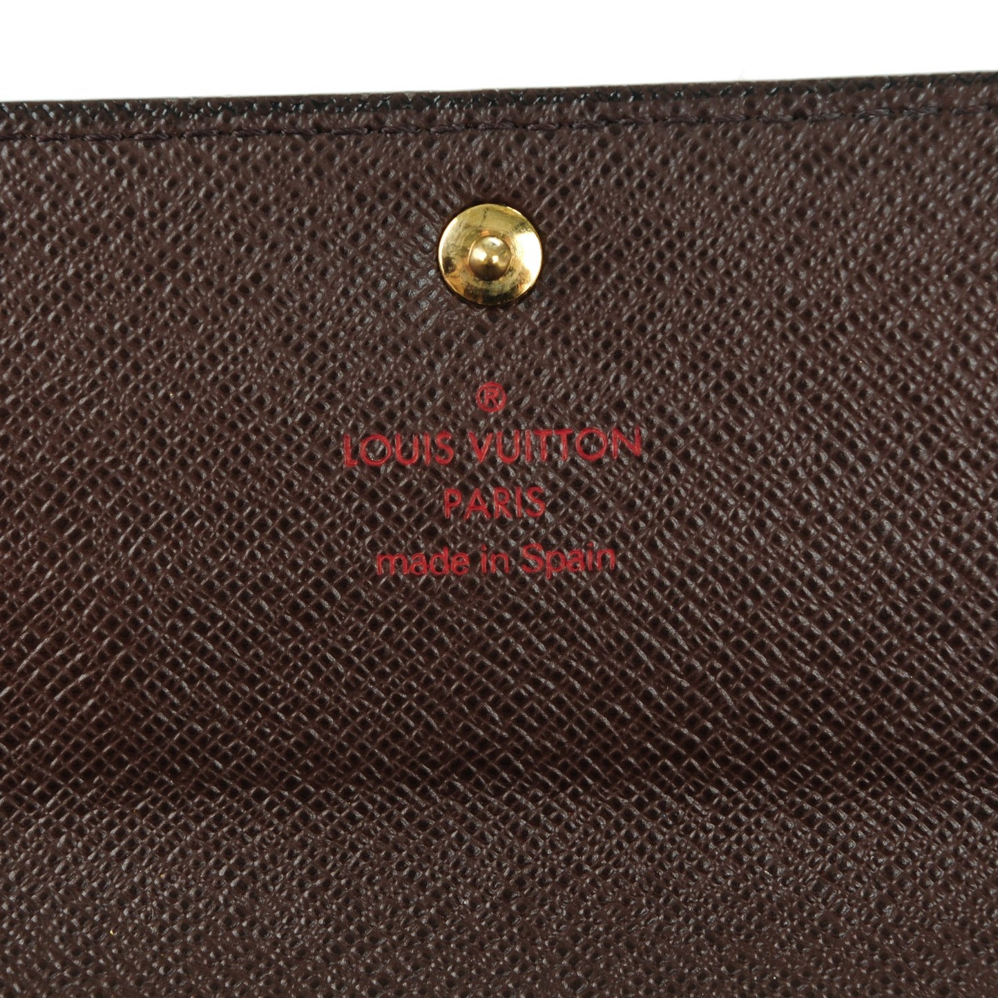 Damier Ebene Sarah Wallet