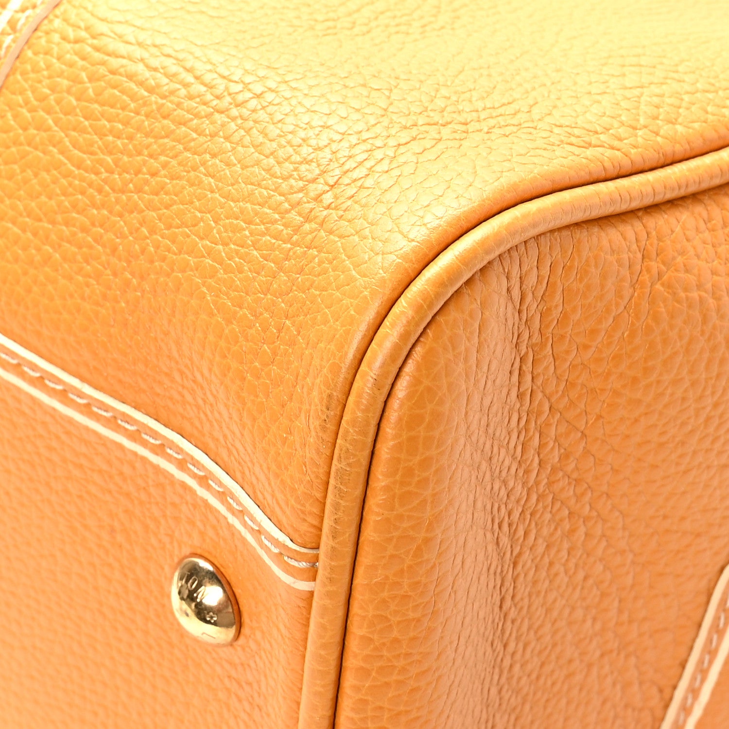 Louis Vuitton Tobago Calfskin Carryall Yellow 9 of 9